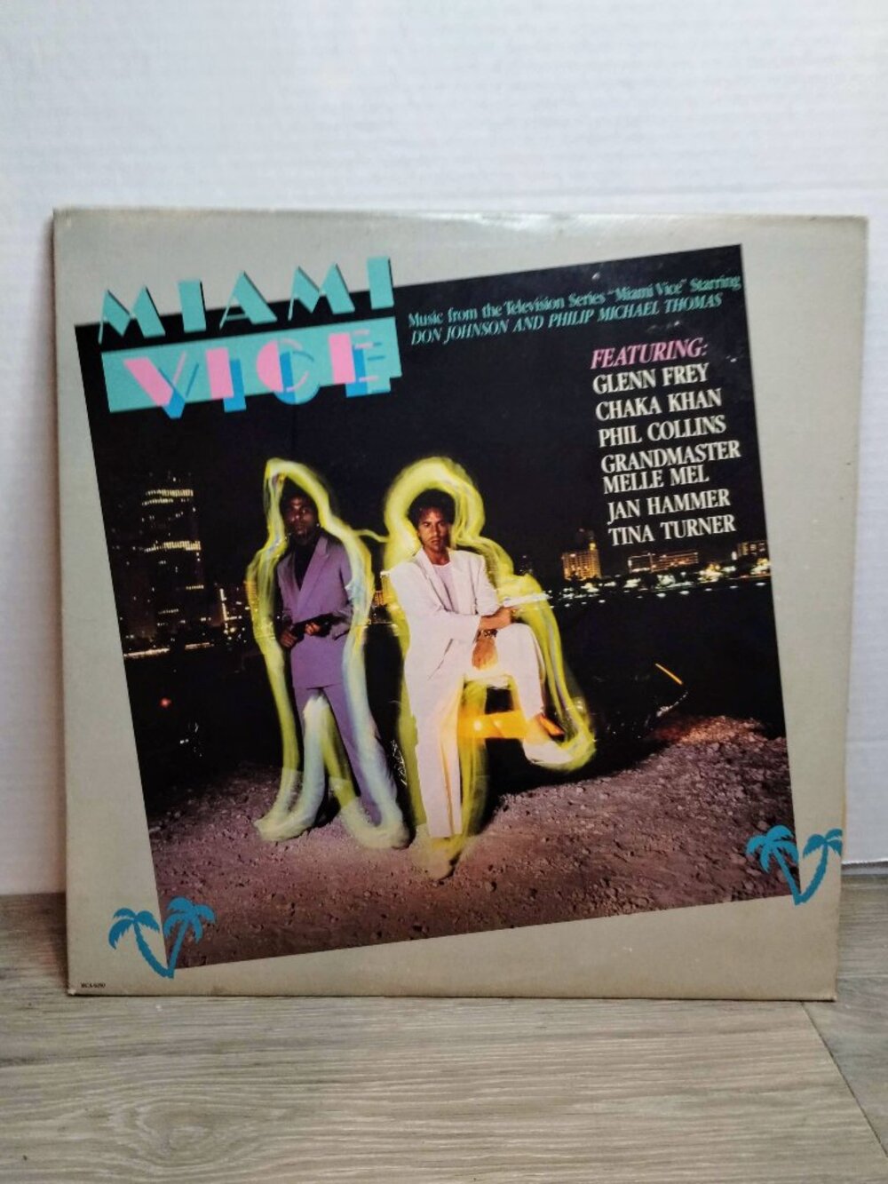 Miami Vice TV Soundtrack Vinyl LP MCA-6150 - 1985 Original Release